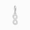 Sterling Silver Zirconia Infinity Charm 2171 - 051 - 21Thomas Sabo Charm Club Charmista2171 - 051 - 21