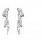 Sterling Silver Zirconia Marquise Stud Earrings E5819CBeginningsE5819C