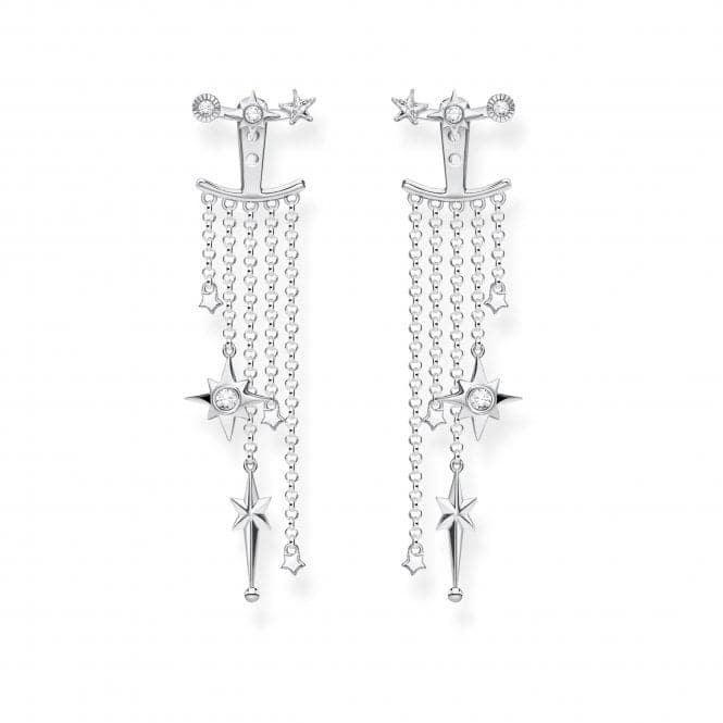 Sterling Silver Zirconia Stars Earrings H2120 - 643 - 14Thomas Sabo Sterling SilverH2120 - 643 - 14