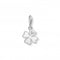 Sterling Silver Zirconia White Clover Charm 1733 - 051 - 14Thomas Sabo Charm Club1733 - 051 - 14