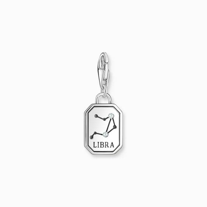 Sterling Silver Zirconia Zodiac Sign Libra Charm 2141 - 643 - 21Thomas Sabo Charm Club Charmista2141 - 643 - 21