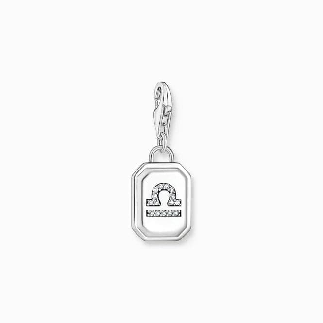 Sterling Silver Zirconia Zodiac Sign Libra Charm 2141 - 643 - 21Thomas Sabo Charm Club Charmista2141 - 643 - 21