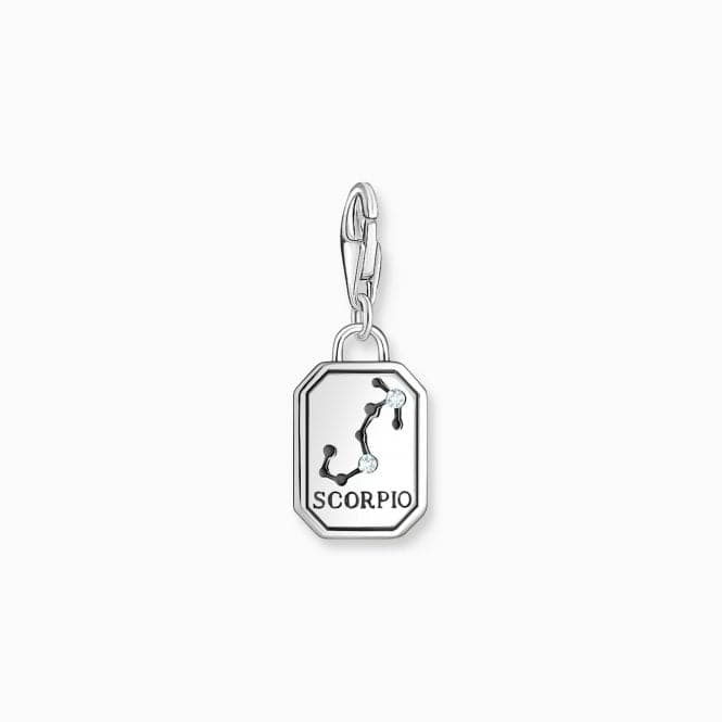 Sterling Silver Zirconia Zodiac Sign Scorpio Charm 2148 - 643 - 21Thomas Sabo Charm Club Charmista2148 - 643 - 21