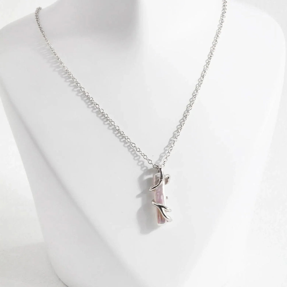 Stick Baroque Pearl Necklace