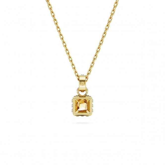 Stilla Gold - Tone Plated Yellow Square Cut Pendant 5648749Swarovski5648749