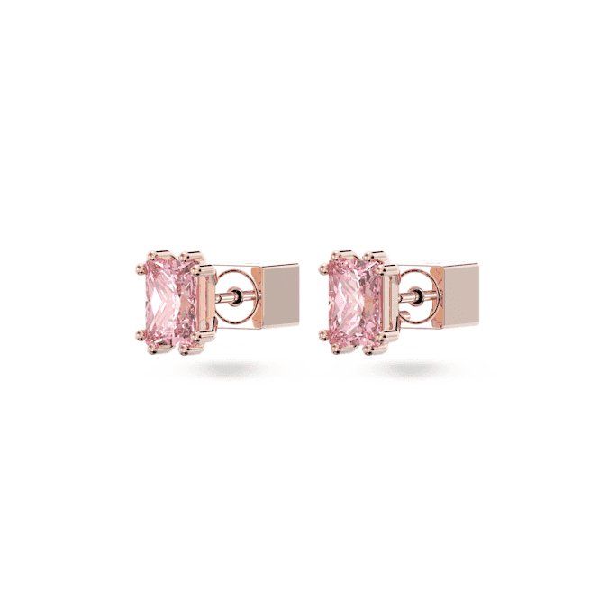 Stilla Stud Pink Rose Gold - tone Plated Earrings 5639136Swarovski5639136