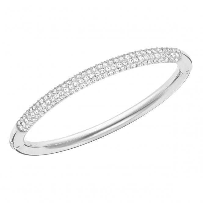 Stone White Rhodium Plated BangleSwarovski5032845