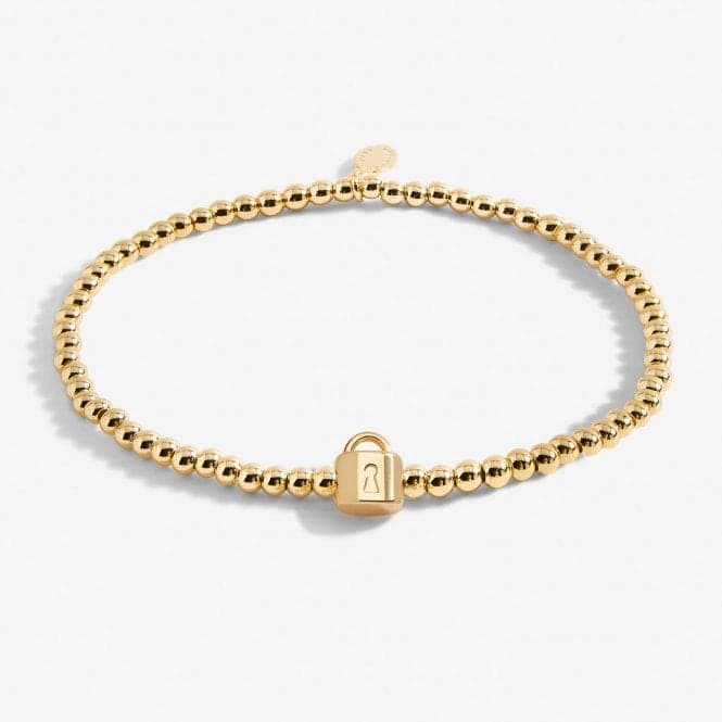 Stronger than You Know You Got this Gold Plated 17.5cm Bracelet 6787Joma Jewellery6787