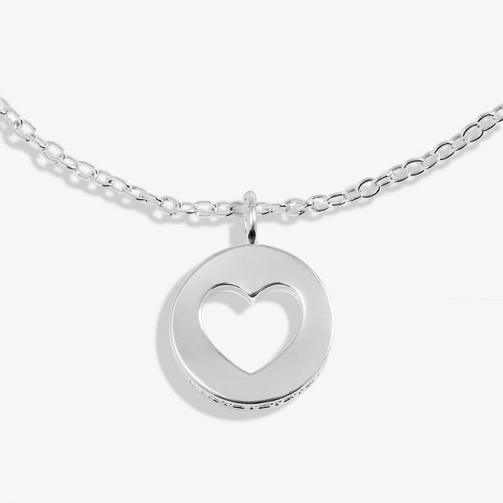 Style Stories Pave Edge Heart Silver Plated Bracelet 7719Joma Jewellery7719