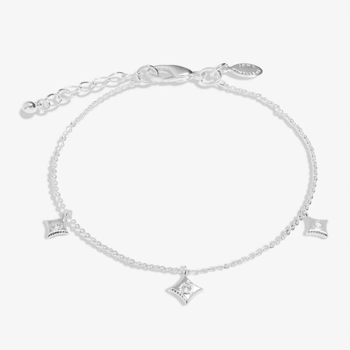 Style Stories Scatter Charm Silver Plated Bracelet 7721Joma Jewellery7721