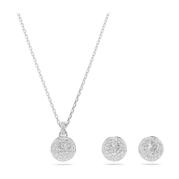 Sublima Rhodium Plated White Crystal Set 5683445Swarovski5683445