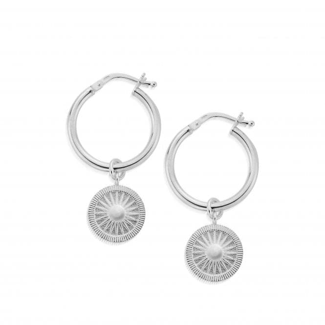 Sun Catcher Hoop Earrings SEH3198ChloBoSEH3198