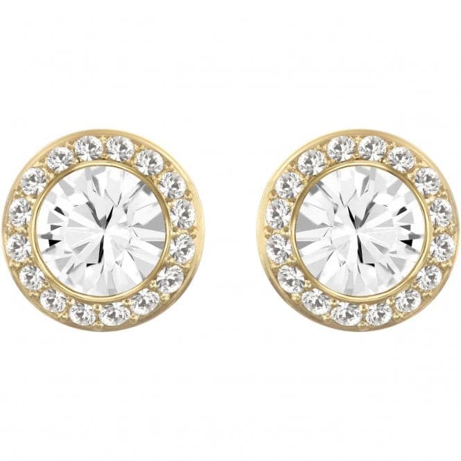 Swarovski Angelic Round Gold - tone Stud Earrings 5505470Swarovski5505470