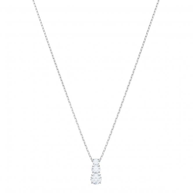 Swarovski Crystal Attract Trilogy Rhodium Plated Necklace 5414970Swarovski5414970