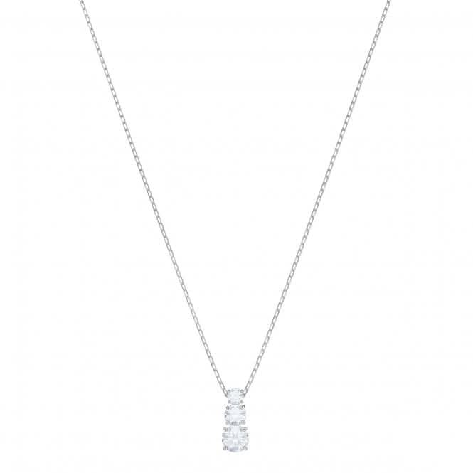 Swarovski Crystal Attract Trilogy Rhodium Plated Necklace 5414970Swarovski5414970