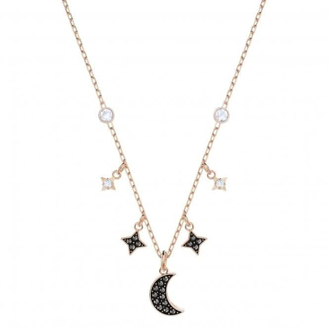 Swarovski Crystal Duo Moon Mix Colour Necklace 5429737Swarovski5429737