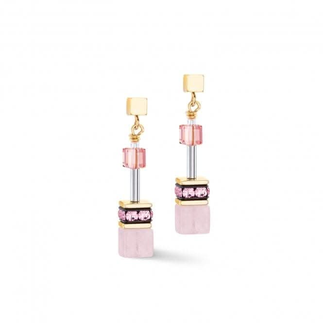 Swarovski Crystal Rose Orange Earrings 4905/21 - 1902Coeur De Lion4905/21 - 1902