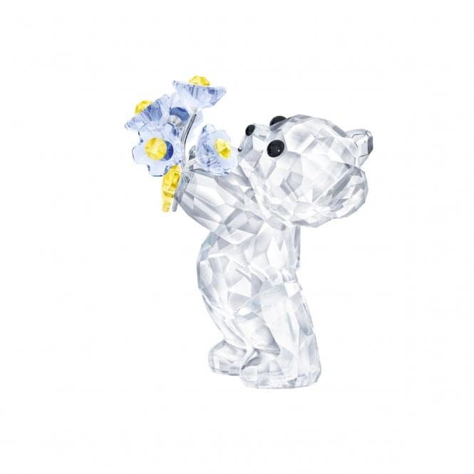 Swarovski Kris Bear Forget - Me - Not Kris Bears Crystal Sculpture 5427993Swarovski5427993