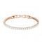 Swarovski White Rose Gold - tone Tennis Bracelet 5464948Swarovski5464948