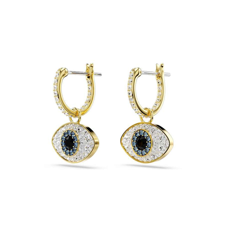 Symbolica Gold - tone Plated Blue Evil Eye Drop Earrings 5692163Swarovski5692163