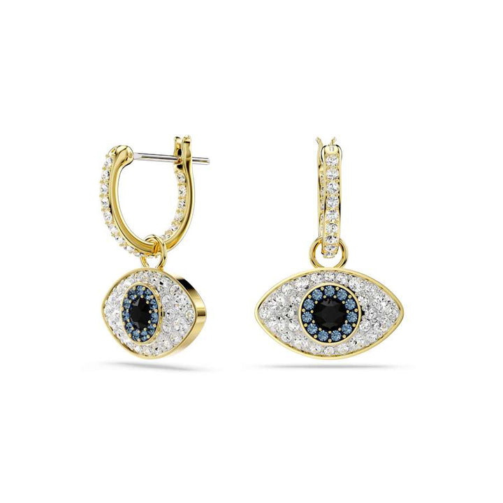 Symbolica Gold - tone Plated Blue Evil Eye Drop Earrings 5692163Swarovski5692163