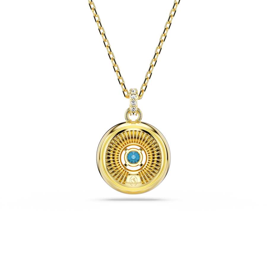 Symbolicam Gold - tone Plated Evil Eye Blue Pendant 5692169Swarovski5692169