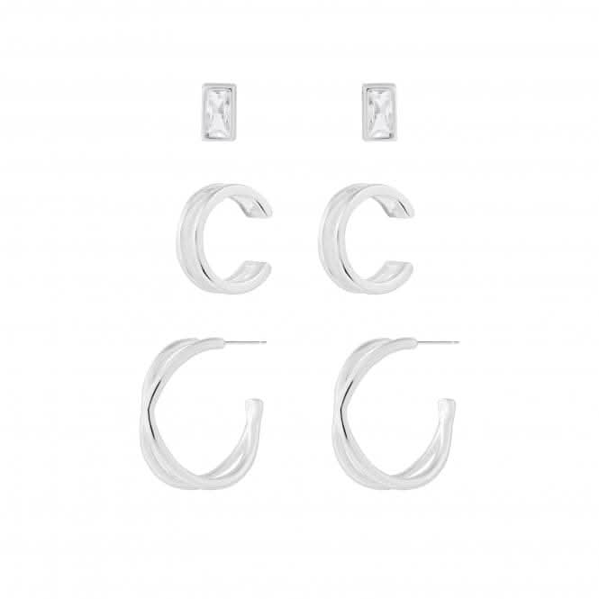 Tahlia Trio Gem Earring Cuff Pack 4831Joma Jewellery4831
