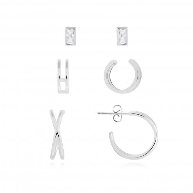 Tahlia Trio Gem Earring Cuff Pack 4831Joma Jewellery4831