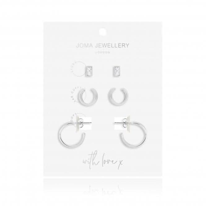 Tahlia Trio Gem Earring Cuff Pack 4831Joma Jewellery4831