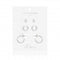 Tahlia Trio Gem Earring Cuff Pack 4831Joma Jewellery4831
