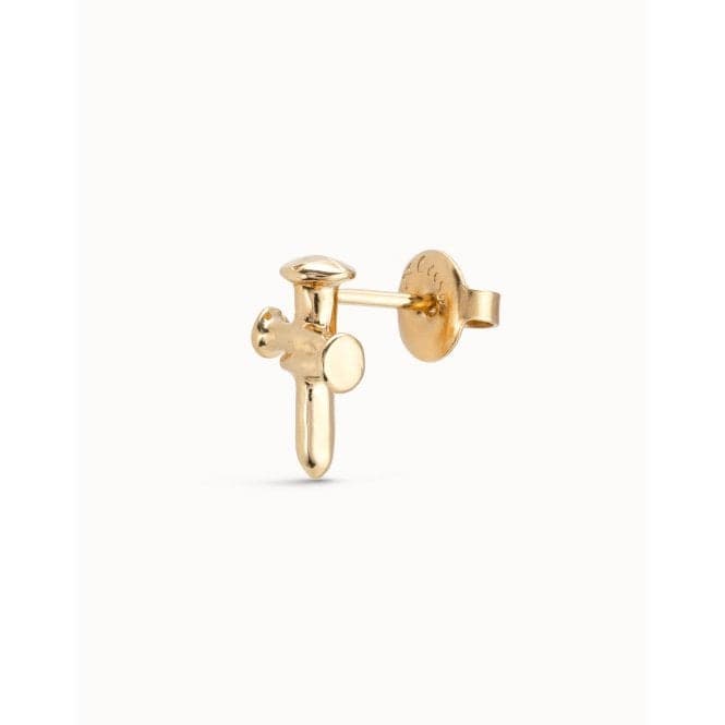 Takemetochurch Stud Golden Metal PiercingUNOde50PIE0015ORO0000U