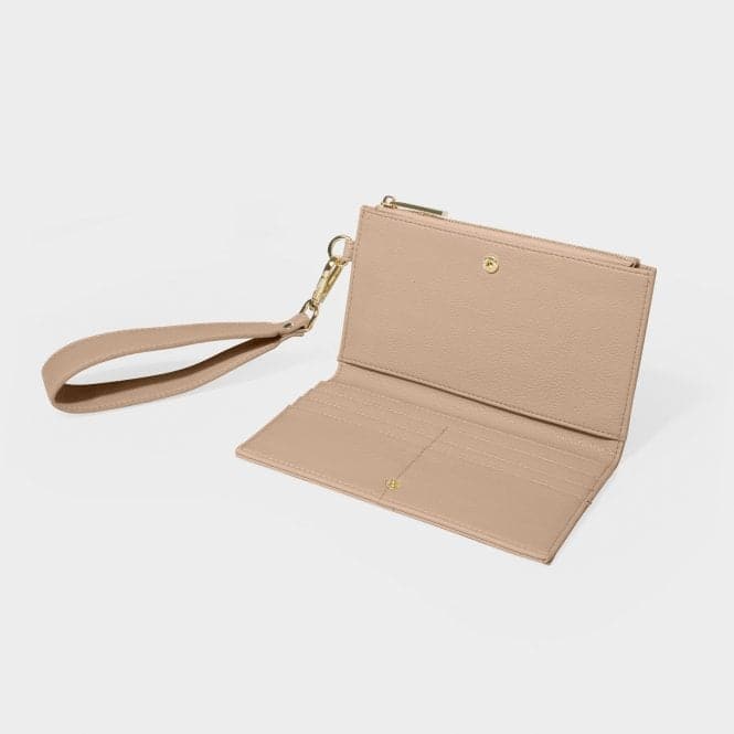 Tan Zana Fold Out Wristlet Purse KLB2899Katie LoxtonKLB2899