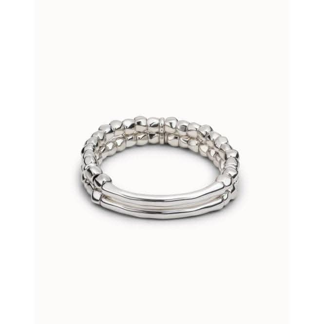 Tandem Silver Metal BraceletUNOde50PUL1211MTL0000M