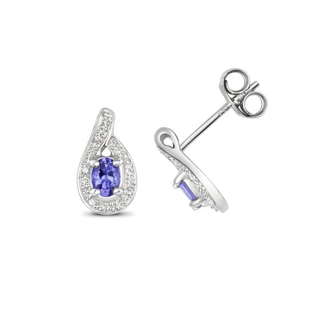 Tanzanite Stud Earrings ED290WTGemstones JewelleryED290WT