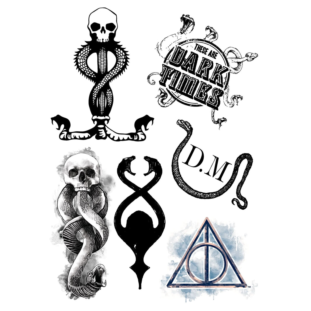 Harry Potter Set Of 35 Harry Potter Temporary Tattoos CR2606