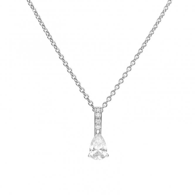 Teardrop With Pave Bale Pendant P5023DiamonfireP5023