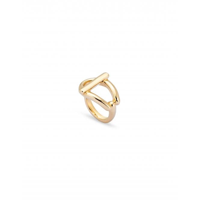 Teen 18k Gold Plated RingUNOde50ANI0807ORO00012