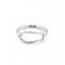 Teen Sterling Silver Plated Rigid Large Link Inner BangleUNOde50PUL2417MTL0000L