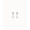 Texcoco White Pearl Pearl Shell EarringsUNOde50PEN0621BPLMTL0U