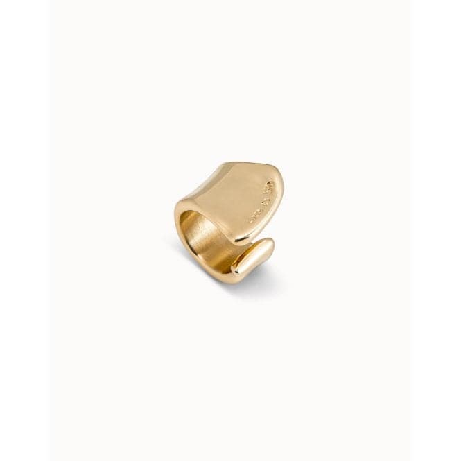 The Crevice Golden Metal RingUNOde50ANI0248ORO0000M