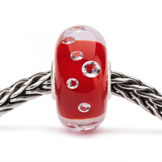 The Diamond Bead, Scarlet TGLBE - 00174TrollbeadsTGLBE - 00174