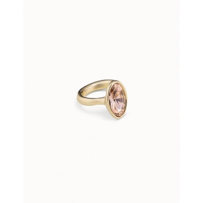 The Queen Rosa Faceted Crystal RingUNOde50ANI0740RSAORO09