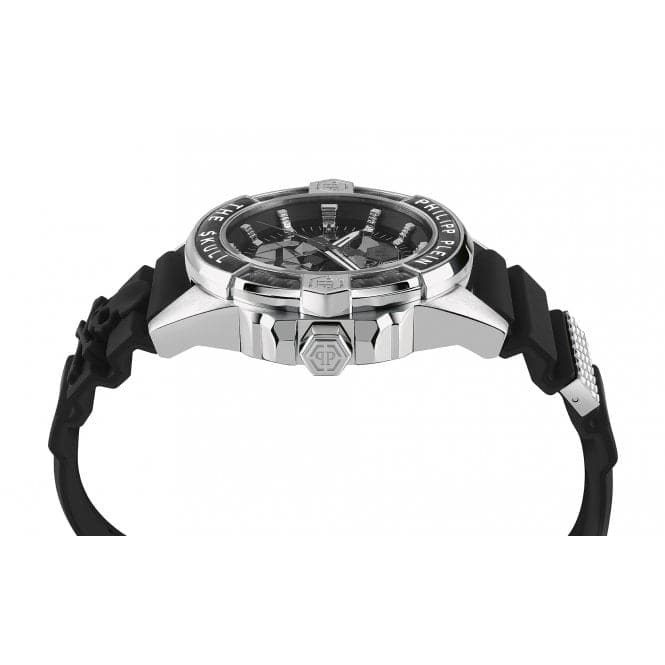 The Skull Carbon Fiber Steel Black Gents Watch PWAAA1622Philipp PleinPWAAA1622