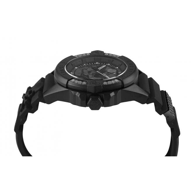 The Skull Genderless Steel Black Unisex Watch PWNAA0322Philipp PleinPWNAA0322