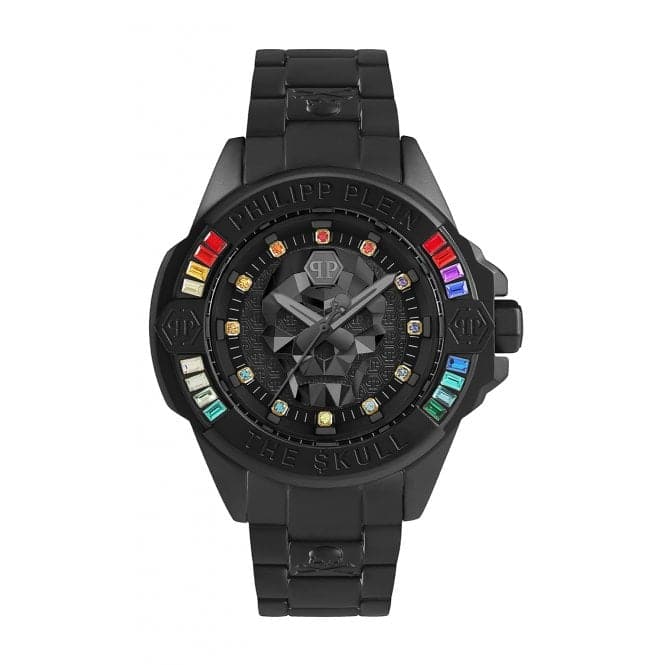 The Skull Genderless Steel Black Unisex Watch PWNAA0522Philipp PleinPWNAA0522