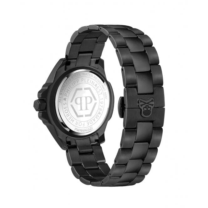 The Skull Genderless Steel Black Unisex Watch PWNAA0522Philipp PleinPWNAA0522