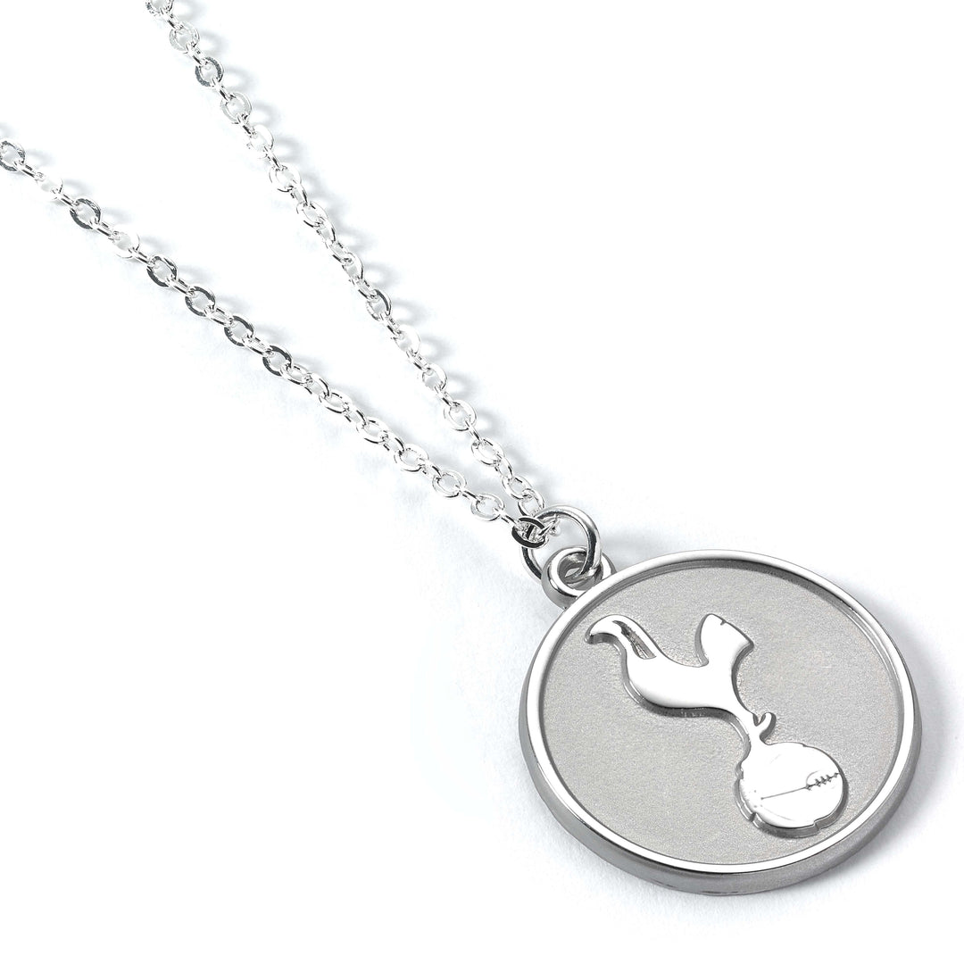 Tottenham Hotspur Silver Disc Necklace THN00005