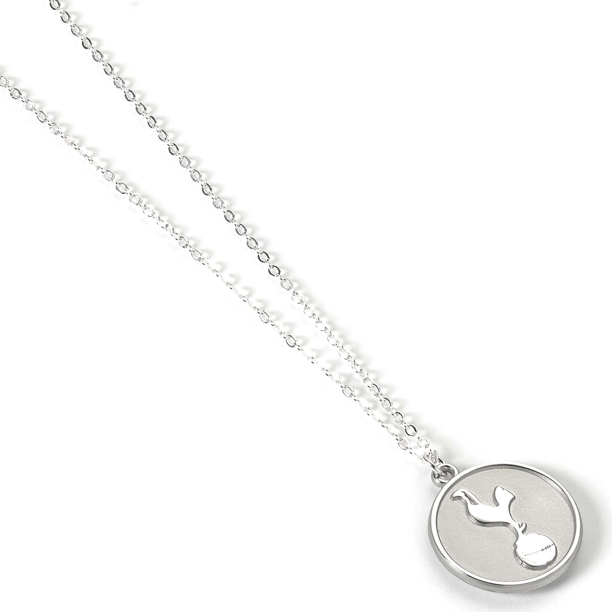 Tottenham Hotspur Silver Disc Necklace THN00005