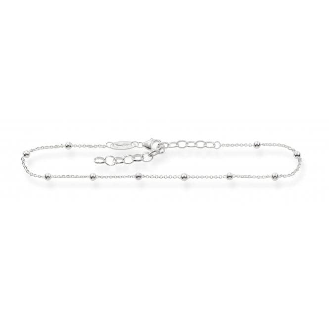 Thomas Sabo 925 Sterling Silver Anklet AK0002 - 001 - 12 - L27vThomas Sabo Sterling SilverAK0002 - 001 - 12 - L27v