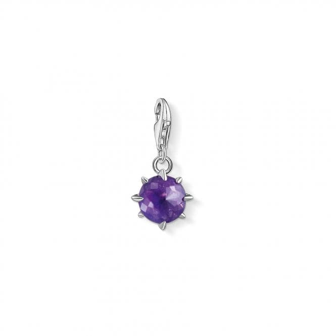 Thomas Sabo Amethyst February Birthstone Charm 1792 - 169 - 13Thomas Sabo Charm Club1792 - 169 - 13